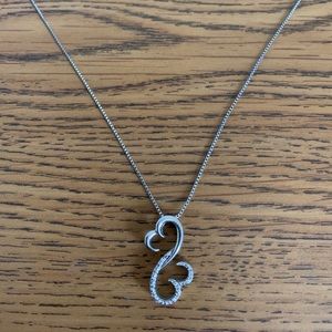 Kay Jewelers Open Heart Necklace